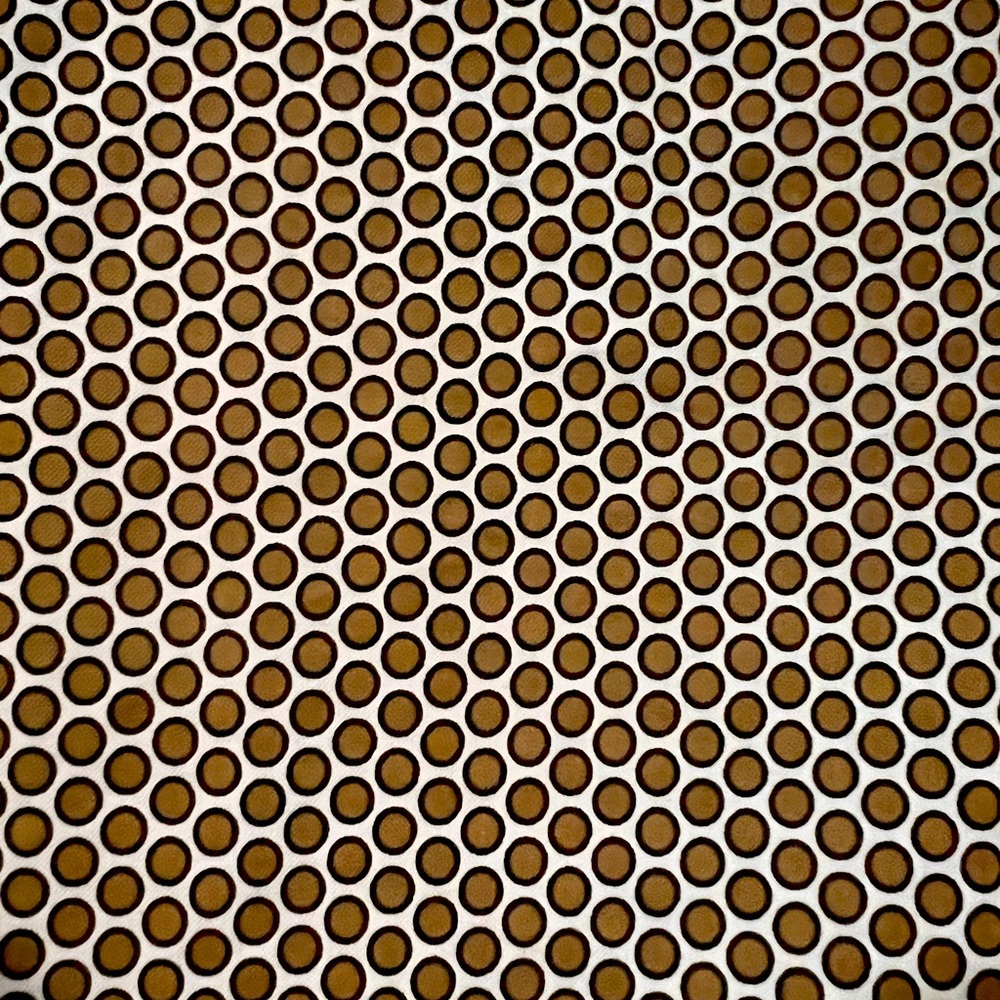 Brown patterned button up long sleeve t-Shirt